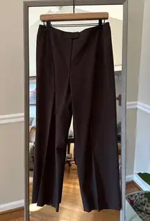 Women Le Suit Brown Dress Pants Size 12P