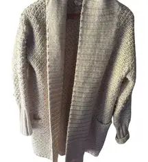 if it were me Cream Knit Women's Cardigan