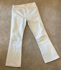 Frame Denim Blanc Flared Jeans
