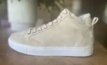 J/Slides NYC Pink Men’s  US 8.5 /Unisex EU 42 Shearling Lined High Top Sneakers