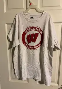 Wisconsin Badgers Volleyball Tee