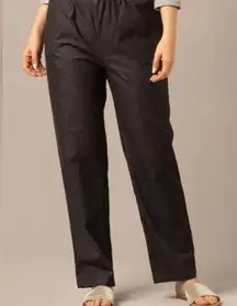 NWT BonWorth PULL-ON Black Stretch Jeans Pants Women’s M Petite MP Lightweight