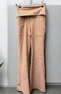 Aerie Offline Fold Over Flare Leggings Small Short