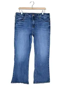 Silver Jeans  Co Womens 16W Suki Kick Flare Jean