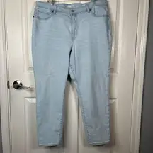 Old Navy Light Wash High Rise OG Straight Jeans