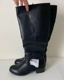 Arizona Jeans NWT | Arizona Jean Co. women’s black AZ Delling tall buckle memory foam boots 7