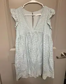 Boutique eyelet romper