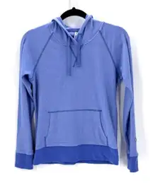 KUHL Women's Stria Pullover Hoody in a blue striped color size XS Gorpcore layer