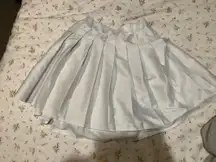 White Tennis Skirt