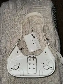 White Shoulder Purse