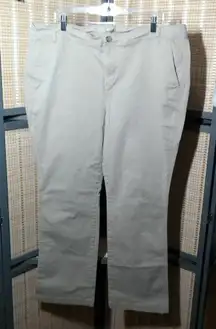 Old Navy Boot Cut Khaki Chinos