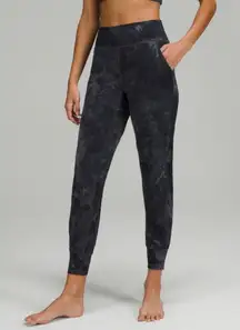 Lululemon Leggings Joggers Women’s Sz 2 Marble Diamond Dye Align Mid Rise