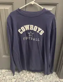 Vintage Dallas Cowboys Waffle Crewneck 