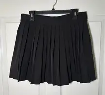 Jolt‎ Black Pleated Skater Skirt Large