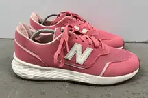 New Balance Fresh Foam Arishi v4 Women's Pink Running Shoes Size 11 No Insoles