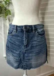 BLANK NYC Blue denim mini skirt
