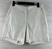 Peter Som White High Rise White Shorts Size 6