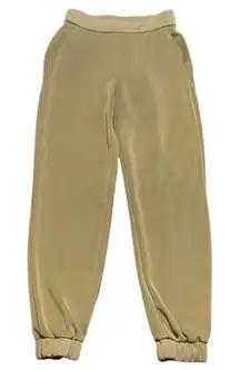 Lululemon Size 2 Softstreme Relaxed High-Rise Pants Bronze Green