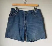 Levi's Vintage Classic Blue Denim Jean Shorts Size Women's 12