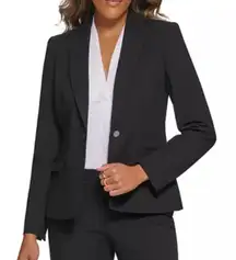 Calvin Klein - Women’s One Button Blazer