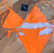 Zaful orange bikini BRAND NEW