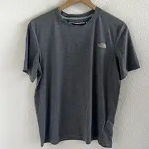 The North Face Gray Lightweight T-Shirt Athleisure Neutral Women's Medium