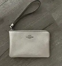 Sparkly Leather Wristlet