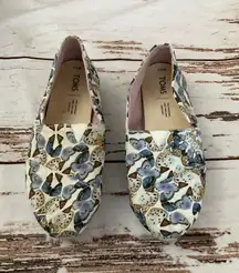 Toms BUTTERFLY COMFORT SLIP ON SHOES