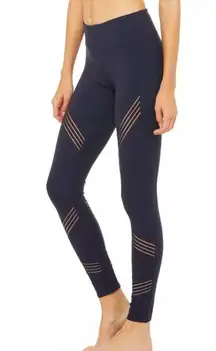 NWT  Multi Leggings Rich Navy Size Small