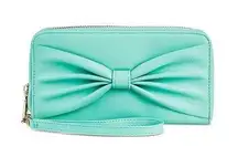 Blue Bow Wallet