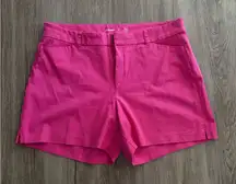 Pink Old Navy Pixie High Rise Shorts