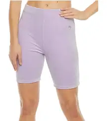 Juicy By Juicy Couture Velour High Rise Bike Short Size XXL Lilac Sky NEW