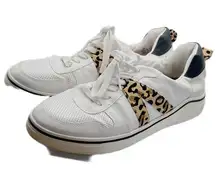 MIA leopard print lace up sneakers women’s 10 M