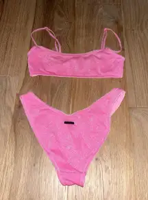 Triangl Bikini Set Pink