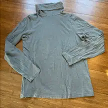 J. Crew striped Turtleneck Top, cotton, L