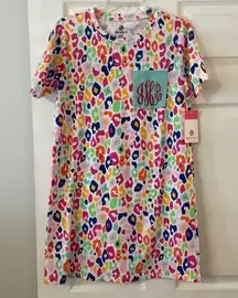 MarleyLilly T shirt Dress size S brand new with tags length 33” bust 34”