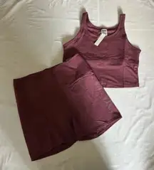 Victoria Secret Tank Top and Biker Shorts Set