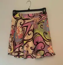 Womens Sugar & Spice Mini Flare Skirt si