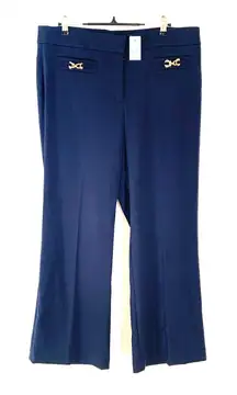 Ann Taylor Navy Bootcut dress pants NWT size 12P