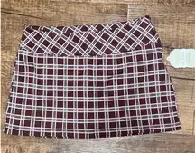 Altar'd State NWT plaid brown skirt