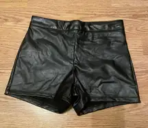 Edited leather Shorts