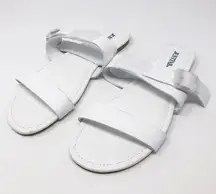 NWT JustFab Soleila Sandals Faux Leather Size 8.5