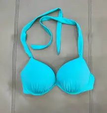 Turquoise Push-Up Bikini Top