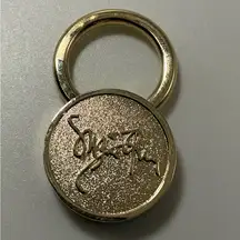 A Rare HTF Vintage St. John Keychain Keyring Key Fob