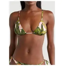 FARM Rio Banana Leaves Bikini Top Size XS