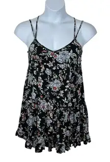 American Eagle Strappy Floral Swing Mini Sundress Size XS