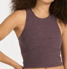 VUORI Elevation Plyo Tank Top in Smoked Plum Heather Size S?