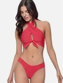 New. PQ Avalon red full bikini set. M-top/S-bottom. Retails. $144