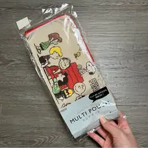 snoopy peanuts water bottle bag insulated carrier pouch