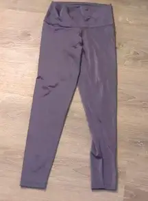 Aerie purple shimmer chill play move leggings size medium